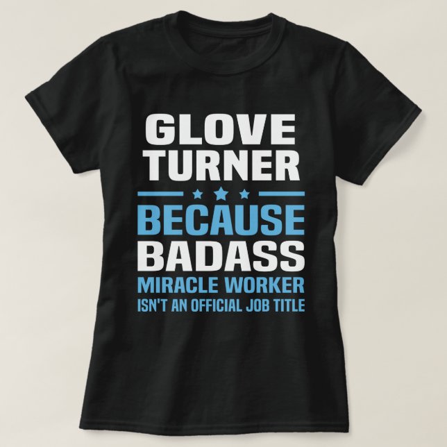 Turner av handskar t shirt (Design framsida)