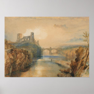 Turner - Barnard Castle Poster