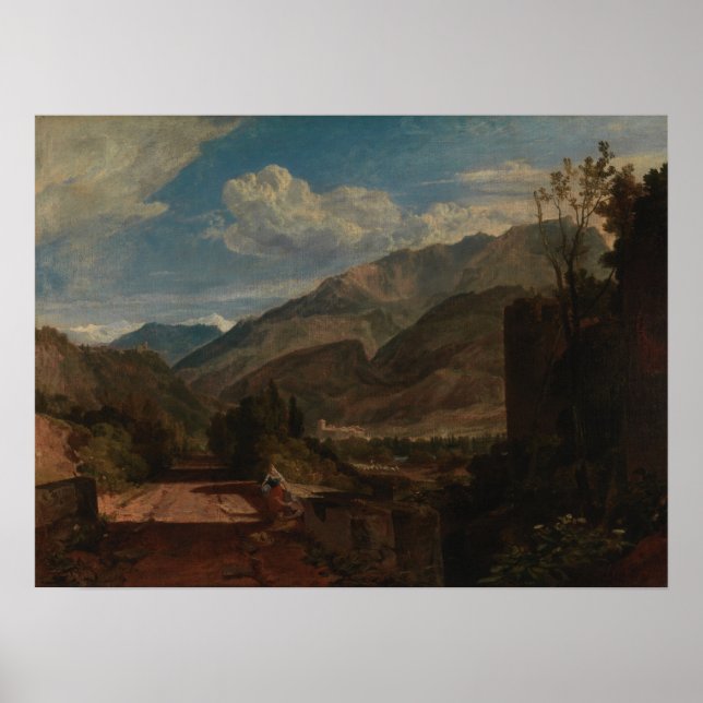 Turner - Château De St. Michael Bonneville Savoy Poster (Framsidan)