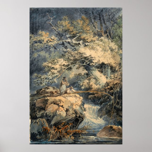 Turner - Fiskare Poster (Framsidan)