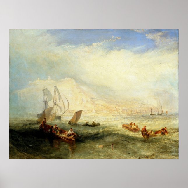 Turner - Fiske efter lodda Poster (Framsidan)