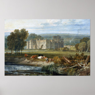 Turner - Hampton Court Herefordshire Poster
