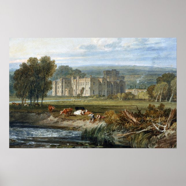Turner - Hampton Court Herefordshire Poster (Framsidan)