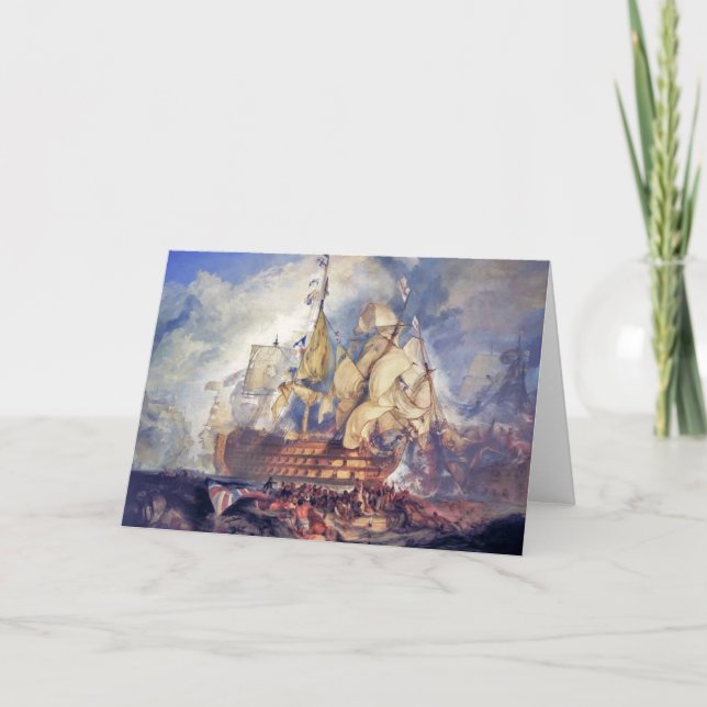 turner, kampen mot varumärkesförfalskning (1822) kort (Framsida)