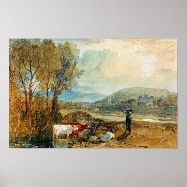 Turner - Lulworth Castle Dorset Poster (Framsidan)