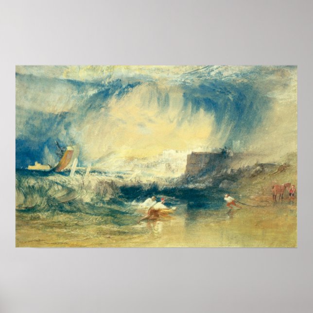 Turner - Lyme Regis Dorsetshire England Poster (Framsidan)