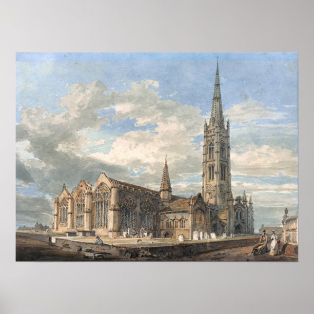 Turner - NordÖster: Grantham Church Poster (Framsidan)