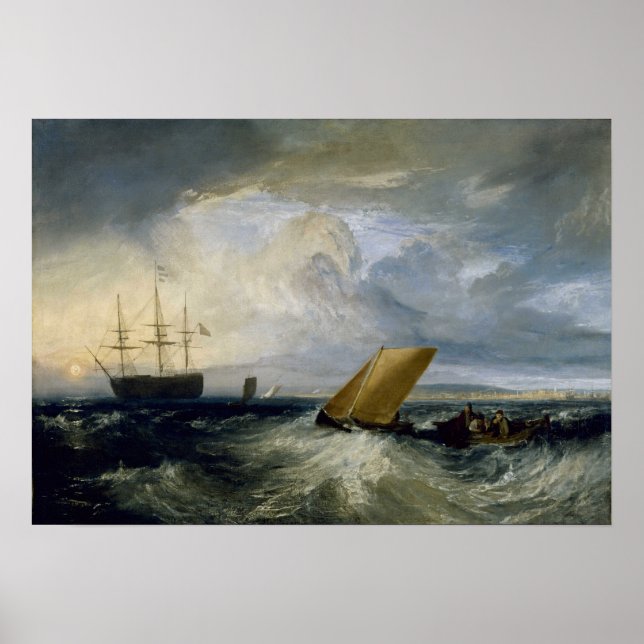 Turner - Sheerness Poster (Framsidan)