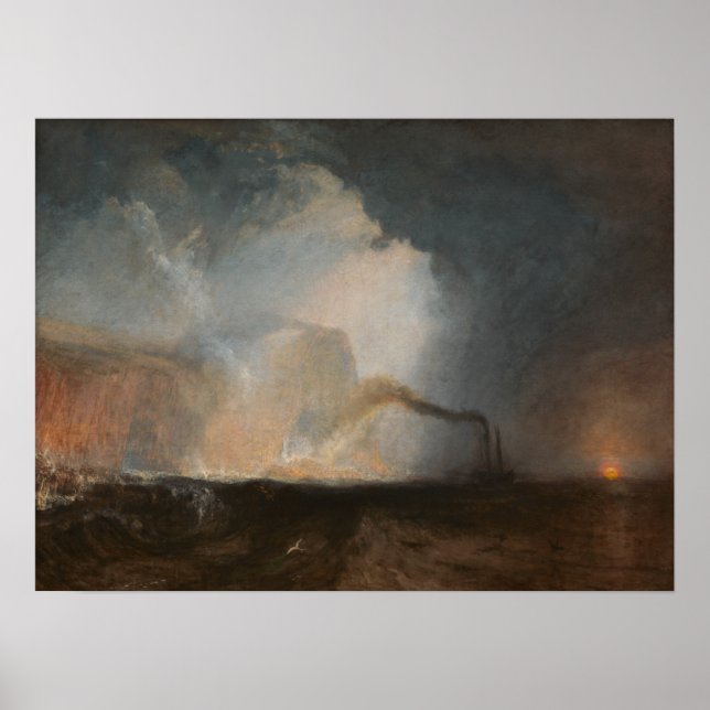 Turner - Staffa Fingals grotta Poster (Framsidan)