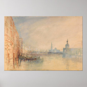 Turner - Storkanalens mun, Venedig Poster