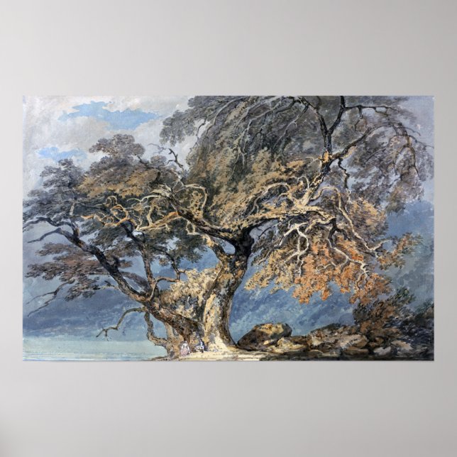 Turner - Stort träd Poster (Framsidan)