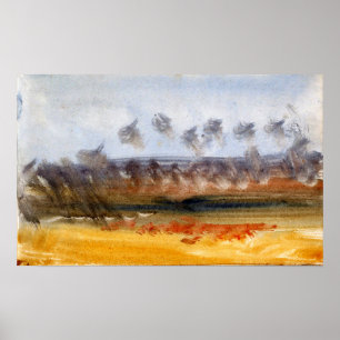 Turner - Studie, från Channel Sketchbook Poster