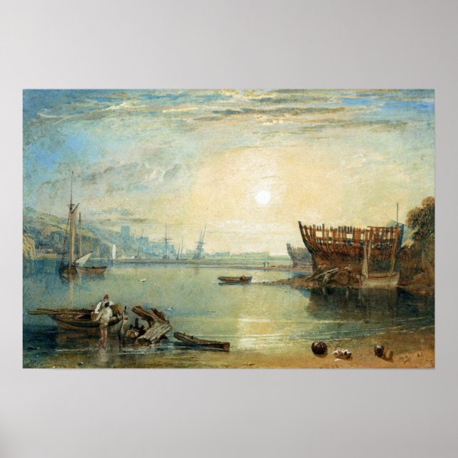 Turner - Teignmouth Devonshire Poster (Framsidan)