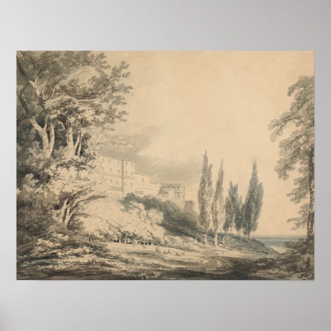 Turner - Villa D'Este Poster (Framsidan)