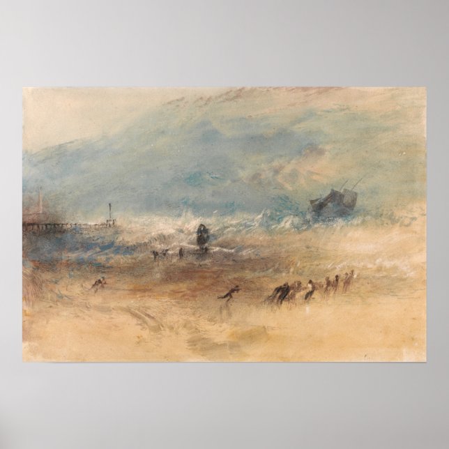 Turner - Yarmouth Sands Poster (Framsidan)