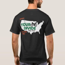 Turnera den DivideBikepacking t-skjortan T Shirt