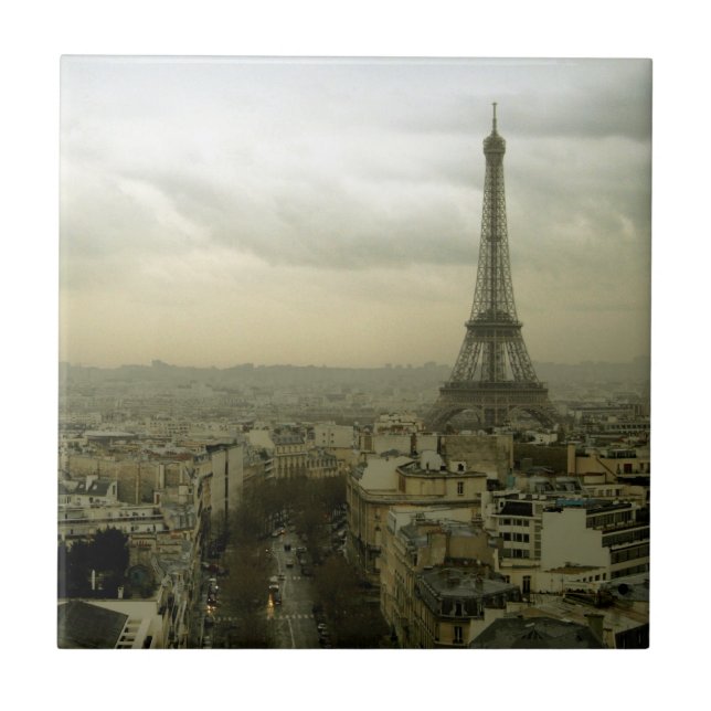 Turnera Eiffel belägger med tegel Kakelplatta (Framsidan)