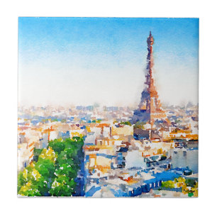 Turnera Eiffel - Paris Kakelplatta