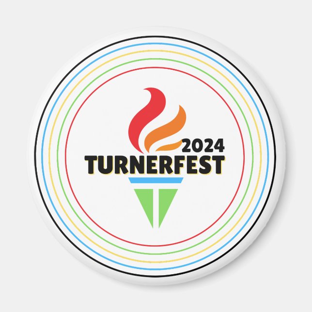 TurnerFest 2024 magnet (Framsidan)