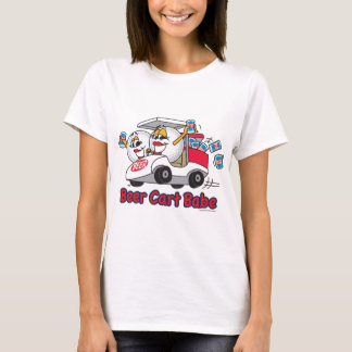Turnering för Golf för ölvagnsBabe Tee Shirt