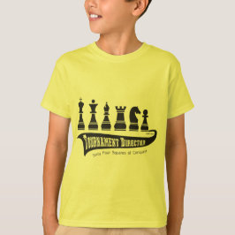 Turneringdirektör, schackskjorta t-shirt