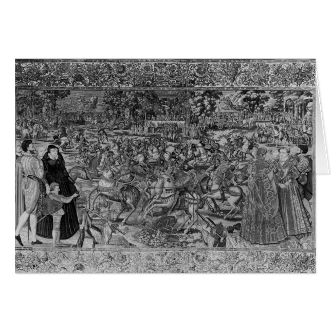 Turneringen, Bryssel seminarium Hälsningskort (Framsidan Horizontal)