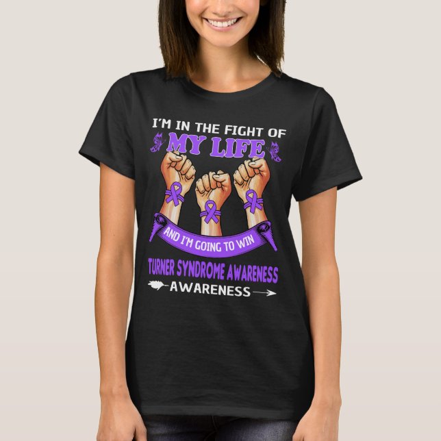 TURNERNAS SYNDROME MEDVETENHET T SHIRT (Framsida)