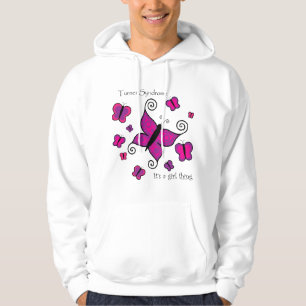 TurnerSyndromet är det en flickasakHoodie Tröja Med Luva