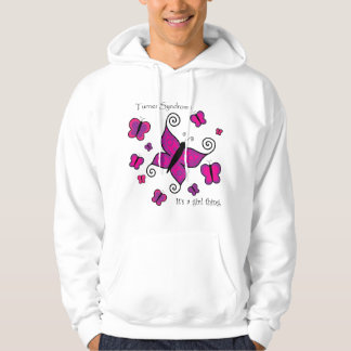 TurnerSyndromet är det en flickasakHoodie Tröja Med Luva