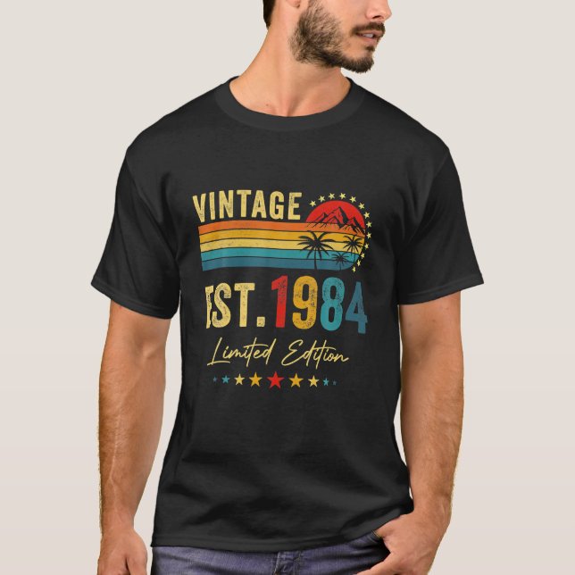 Turning 38 Dekorationer på födelsedagen 38:e BDay  T Shirt (Framsida)