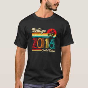 Turning 6 Birthday Dekorations Boys 6e Bday 2016 T Shirt