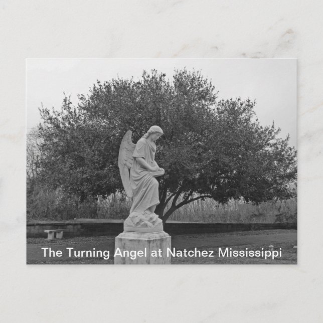 Turning Angel i Natchez Vykort (Framsida)