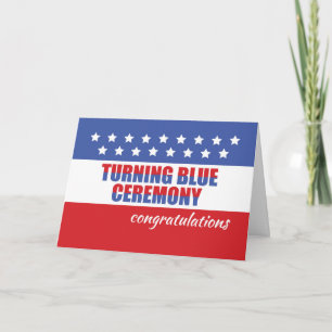 Turning Blue Ceremony, Grattisar med stjärnor Kort