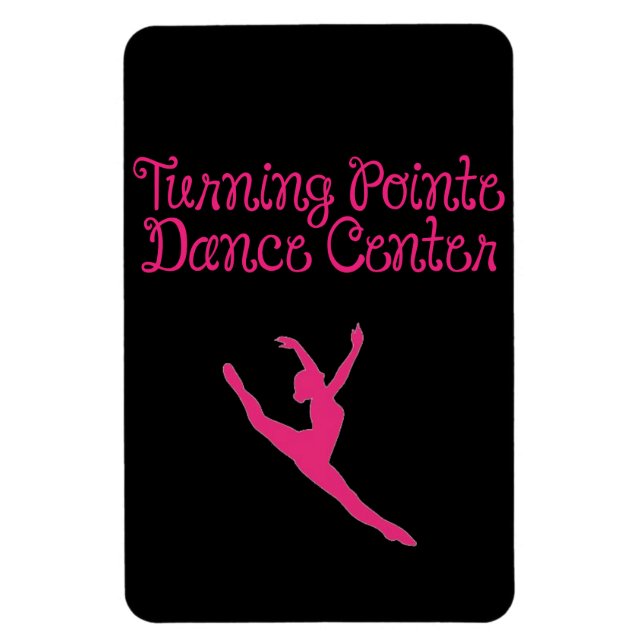 Turning Pointe Car Magnet (Vertikal)