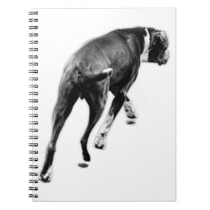 Turning Thoughts - Monochrome Pet Study Anteckningsbok