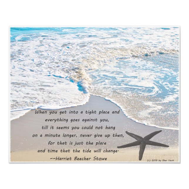 Turning Tide Photo Fototryck (Framsidan)