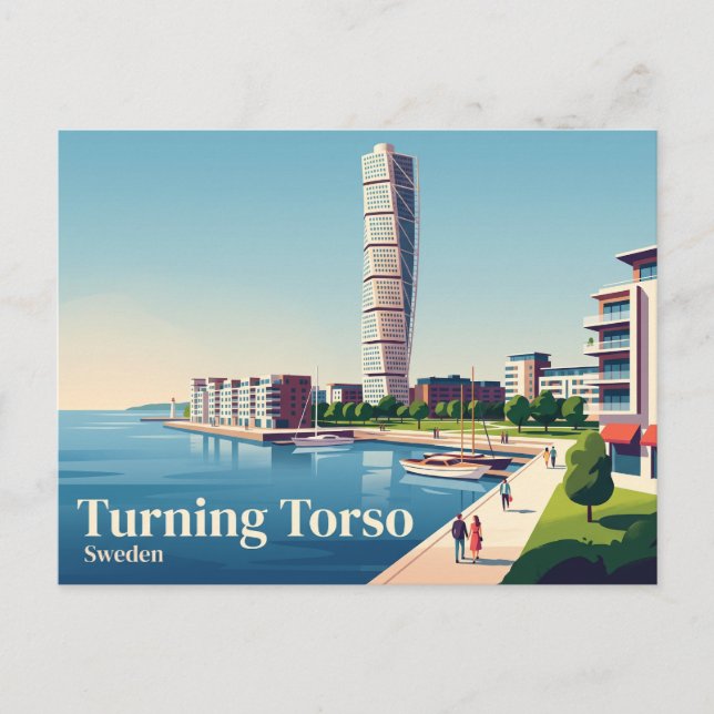 Turning Torso Sverige Vykort (Framsida)