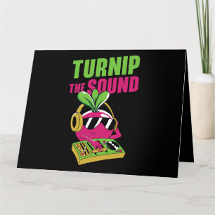 Turnip, Ljud DJ Musician Music Composer Writin Kort