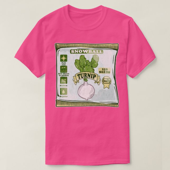 Turnipfrön T Shirt (Design framsida)