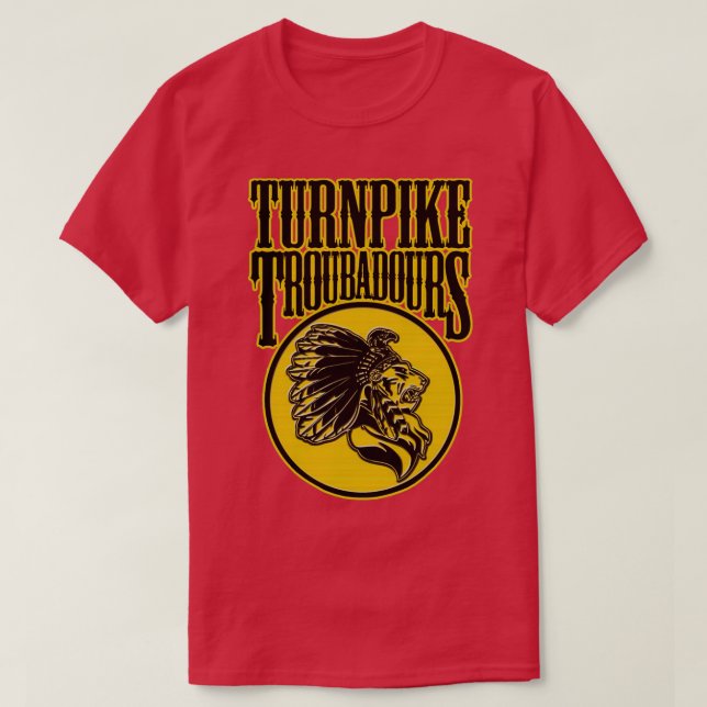 Turnpike Troubadours T Shirt (Design framsida)