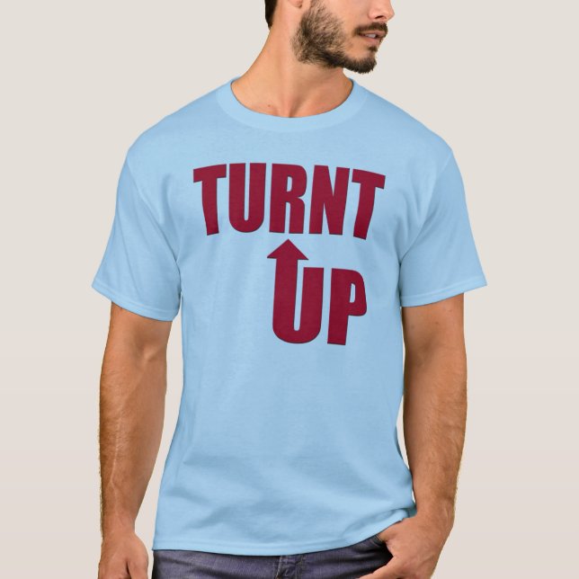 Turnt upp! t-shirt (Framsida)