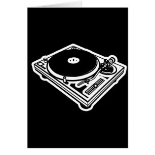 Turntable Hälsningskort