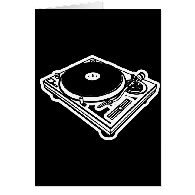 Turntable Hälsningskort (Framsidan)