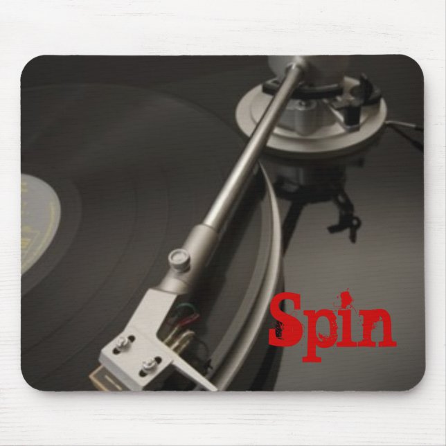 Turntable Mousepad Musmatta (Framsidan)