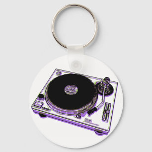 Turntable Nyckelring