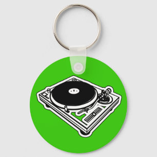 Turntable Nyckelring
