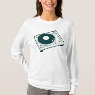 Turntable old school tee shirt