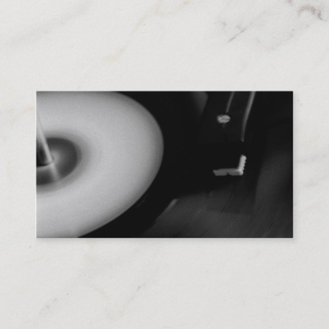 turntable visitkort (Framsida)