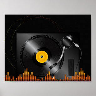 Turntableaffisch Poster