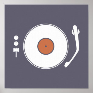 Turntableaffisch Poster